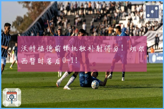 沃特福德前锋机敏补射得分！切尔西暂时落后0-1！