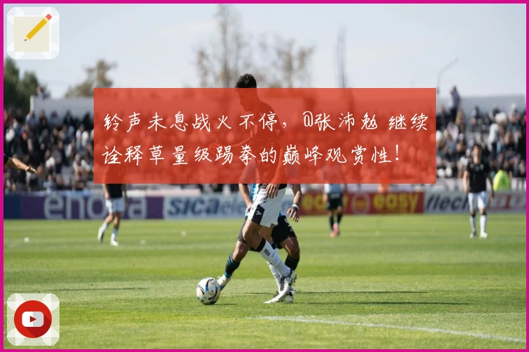 铃声未息战火不停，@张沛勉 继续诠释草量级踢拳的巅峰观赏性！